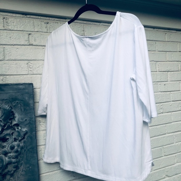 Wearever Easy-Care Boat-Neck Top M - Picture 2 of 8